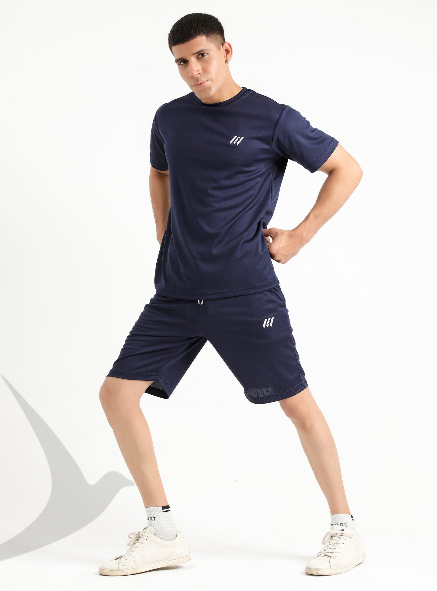 Short sleeve T-Set (Navy)