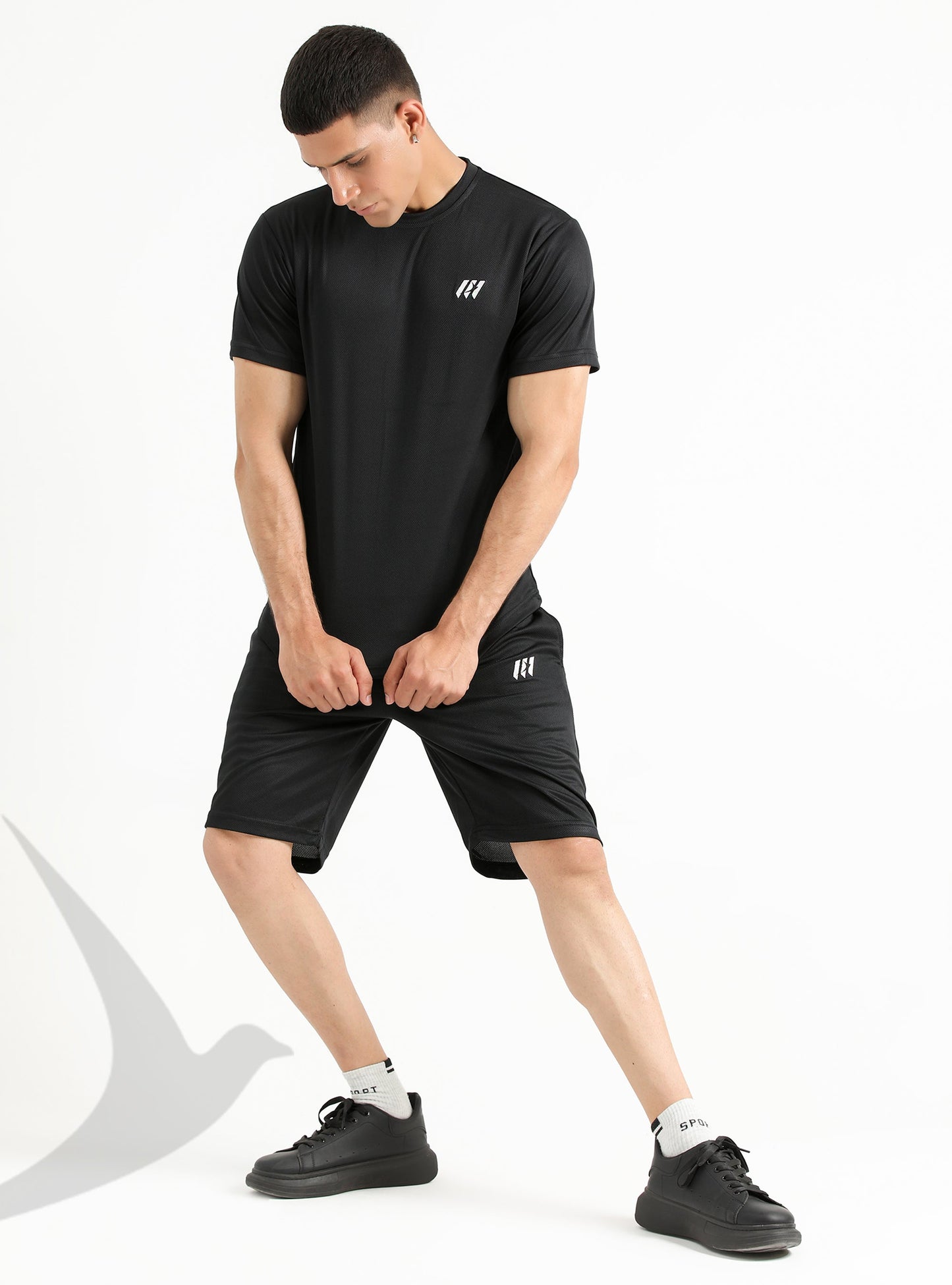 Short sleeve T-Set (Black)