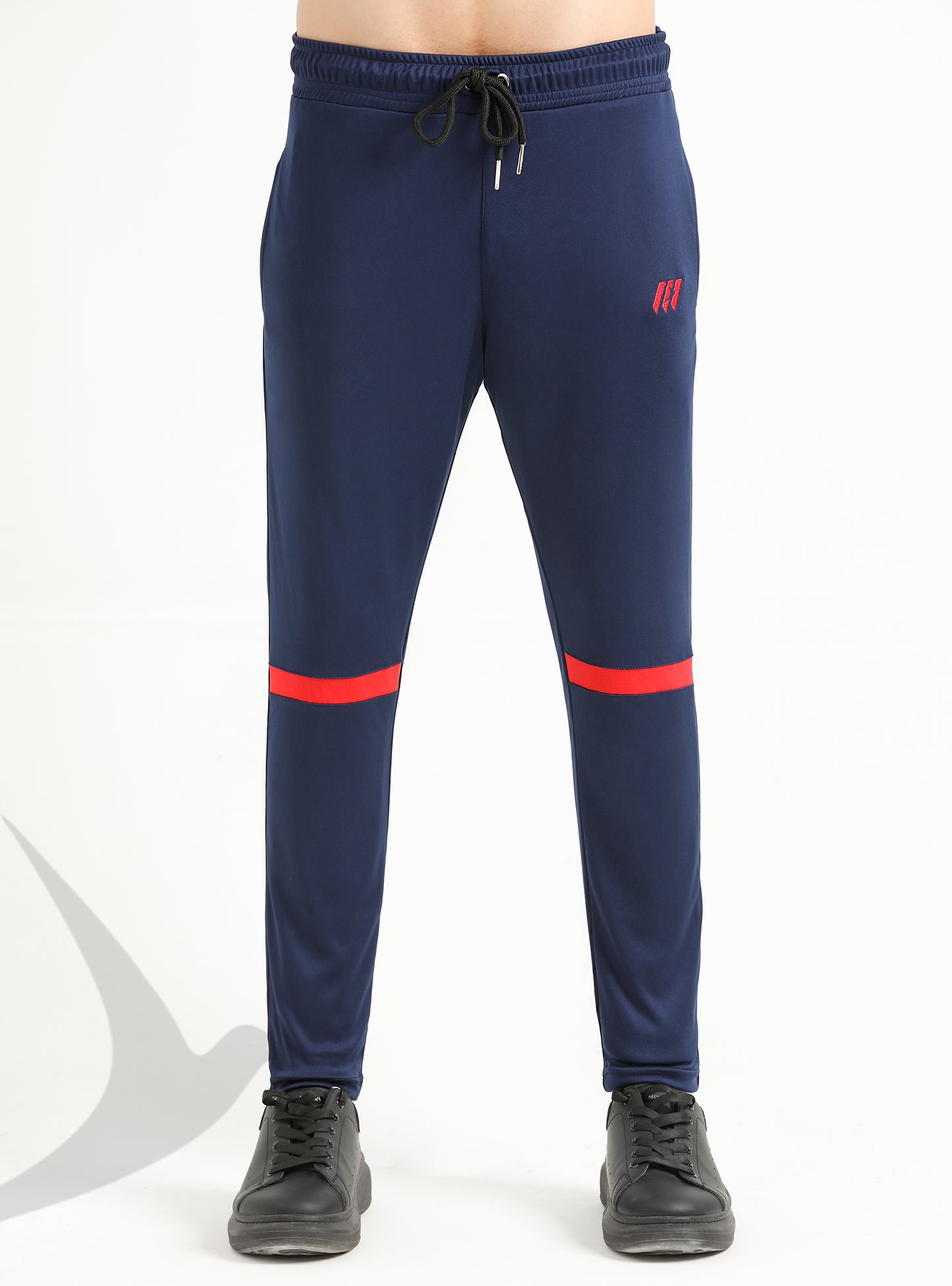 Navy - Red Stripe Trouser