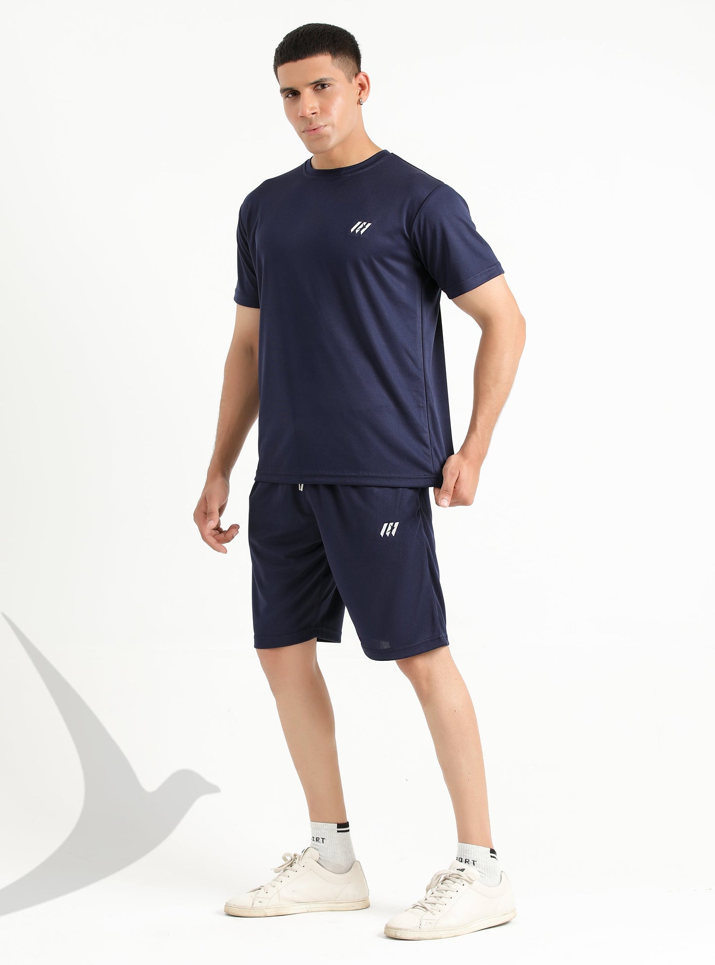 Short sleeve T-Set (Navy)