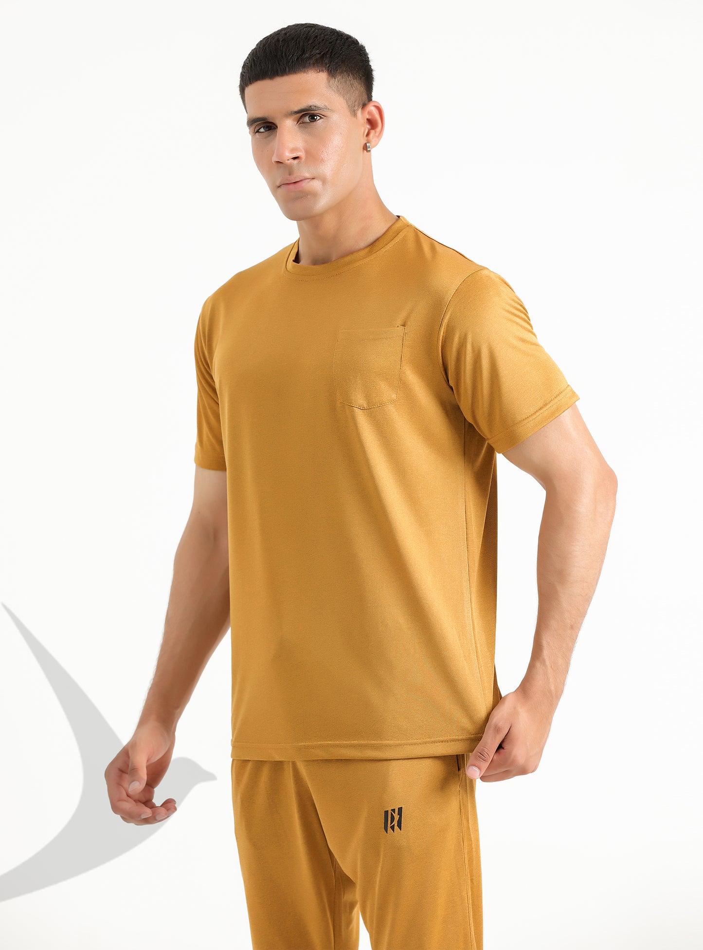 Caramel Short Sleeve Comfy T-set