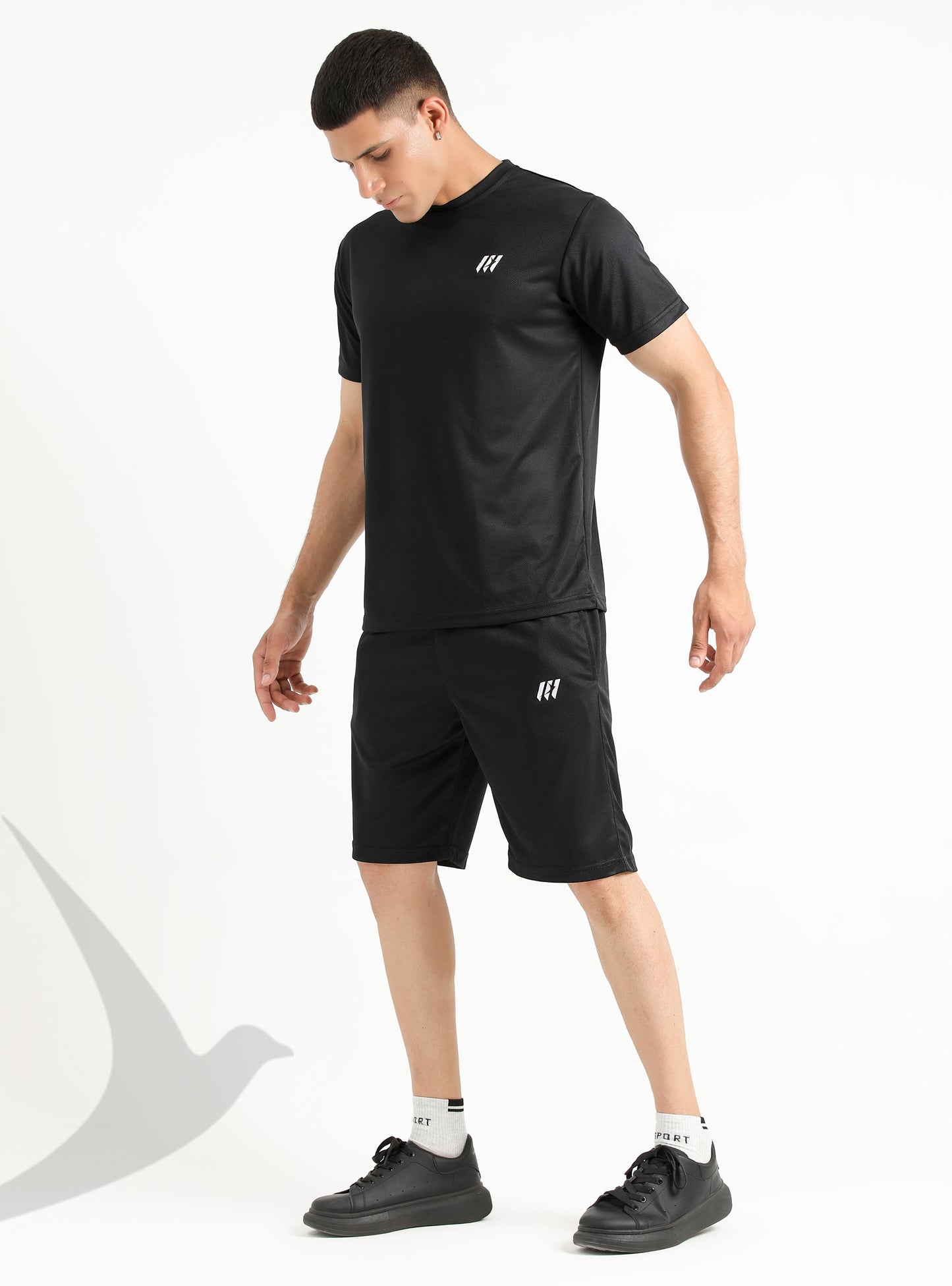 Short sleeve T-Set (Black)