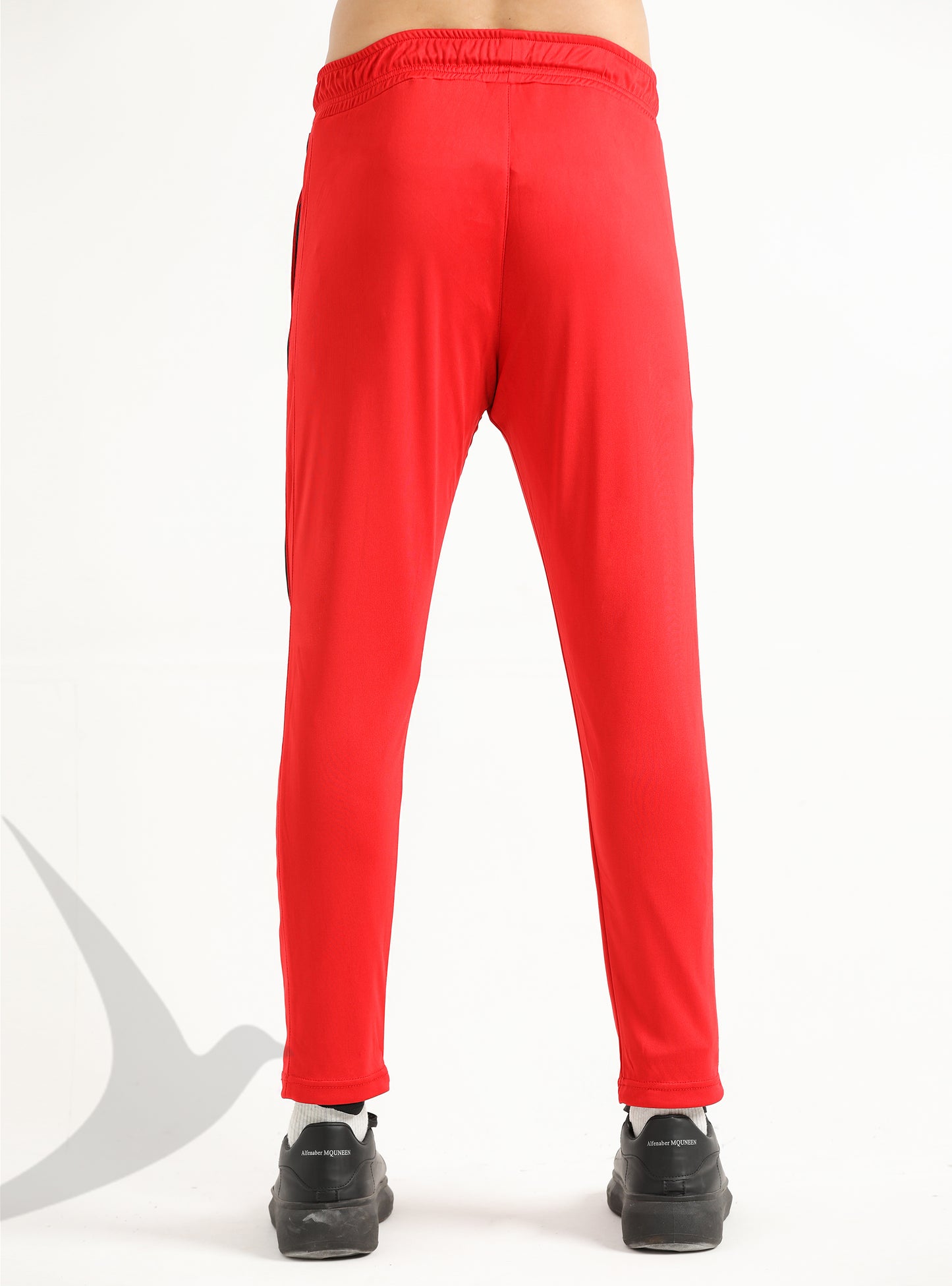 Red With Black Pannel Trouser