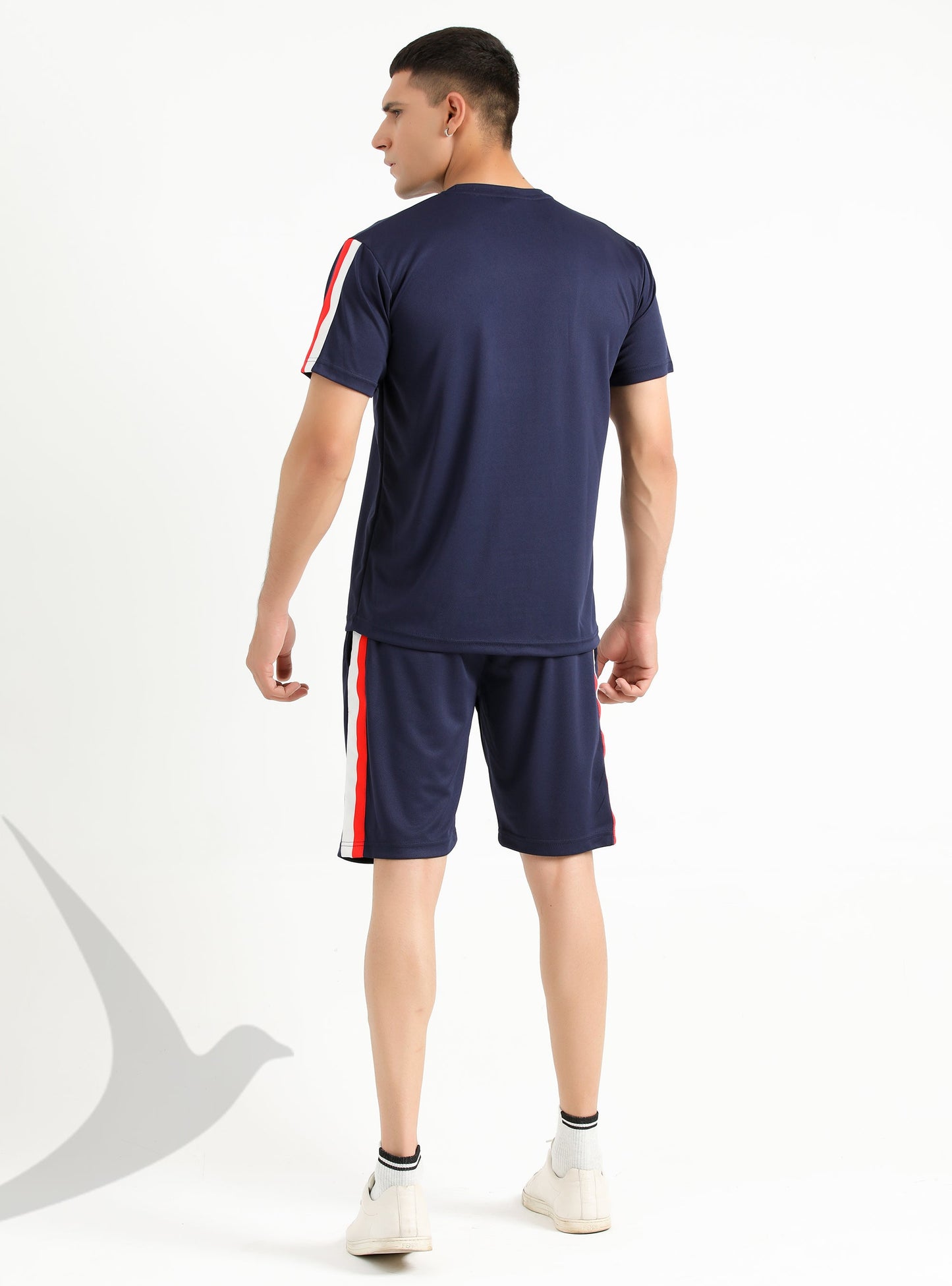 Short sleeve T-Set (Navy Stripe)