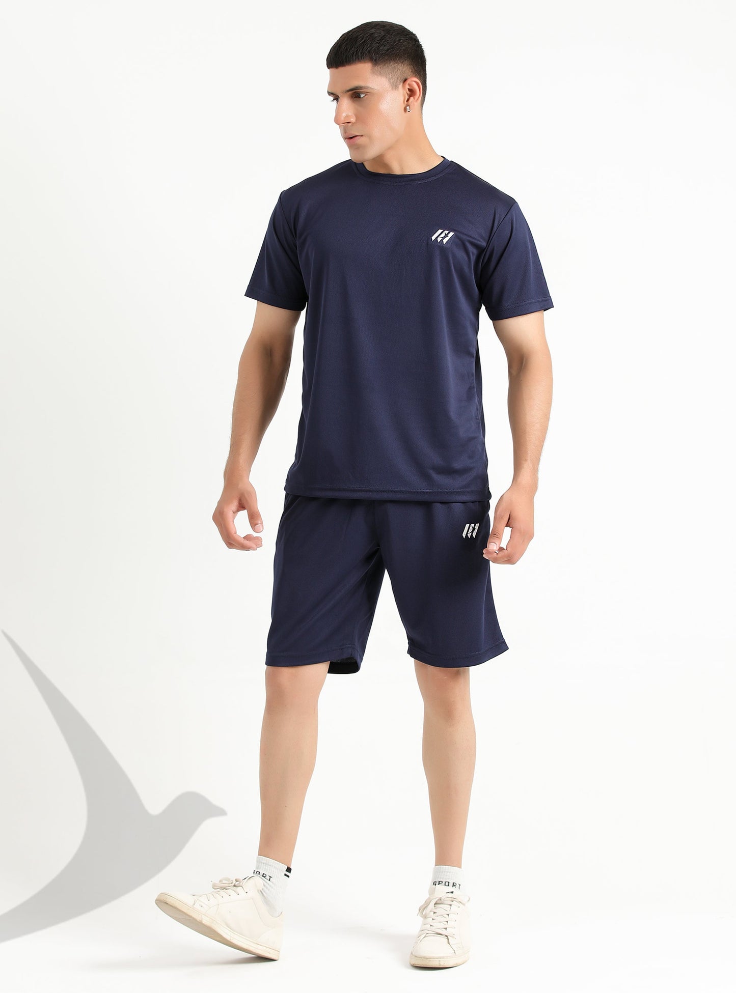 Short sleeve T-Set (Navy)