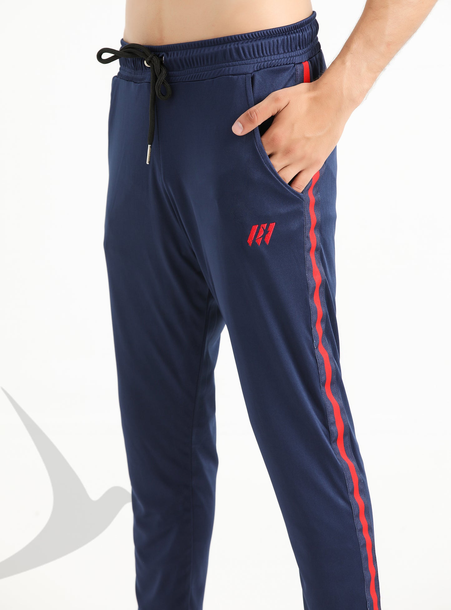 Navy Trouser with side classic stripe